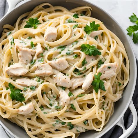 How does Chicken Linguini with Red Pepper Alfredo fit into your Daily Goals - calories, carbs, nutrition