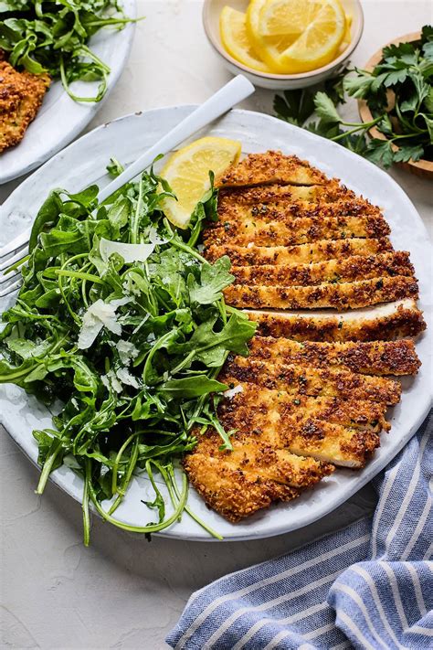 How does Chicken Milanese fit into your Daily Goals - calories, carbs, nutrition