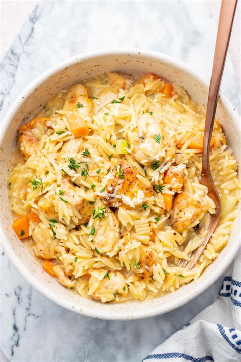 How does Chicken Orzo & Sage Soup fit into your Daily Goals - calories, carbs, nutrition