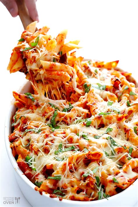 How does Chicken Parmesan with Baked Ziti Marinara fit into your Daily Goals - calories, carbs, nutrition