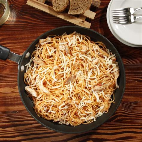 How does Chicken Parmesan with Spaghetti fit into your Daily Goals - calories, carbs, nutrition