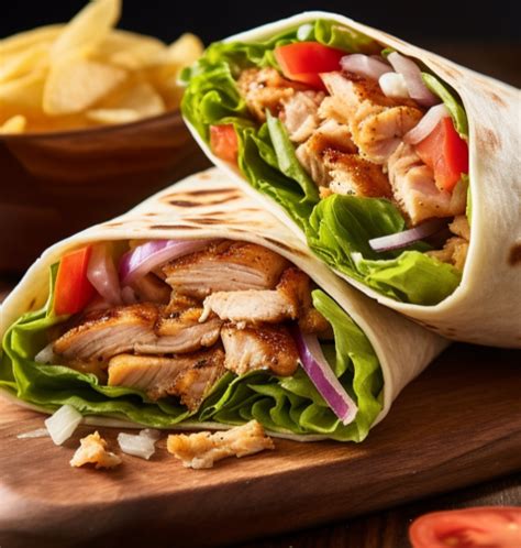 How does Chicken Philly Wrap fit into your Daily Goals - calories, carbs, nutrition