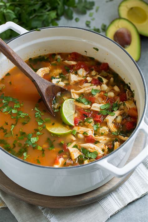 How does Chicken Pozole Soup 16 oz fit into your Daily Goals - calories, carbs, nutrition