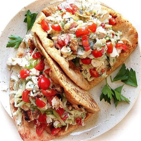 How does Chicken Salad Pita fit into your Daily Goals - calories, carbs, nutrition