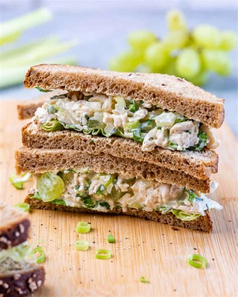 How does Chicken Salad Sandwich on Wheat Bread fit into your Daily Goals - calories, carbs, nutrition