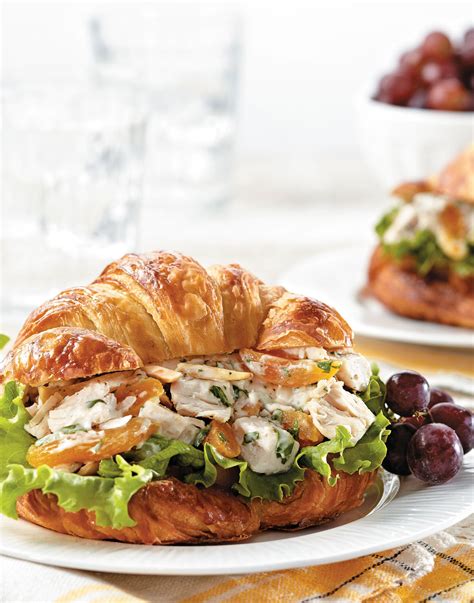 How does Chicken Salad Sandwich with Almonds fit into your Daily Goals - calories, carbs, nutrition