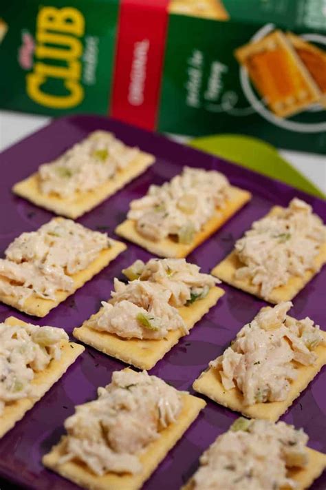 How does Chicken Salad with Crackers fit into your Daily Goals - calories, carbs, nutrition