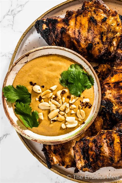 How does Chicken Satay with Peanut Sauce-OCC fit into your Daily Goals - calories, carbs, nutrition