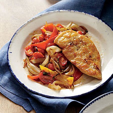 How does Chicken Scaloppine with Peperonata fit into your Daily Goals - calories, carbs, nutrition