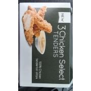 How does Chicken Selects - 3pc fit into your Daily Goals - calories, carbs, nutrition