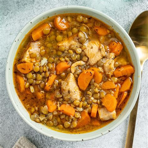 How does Chicken Soup with Lentils & Swiss Chard fit into your Daily Goals - calories, carbs, nutrition