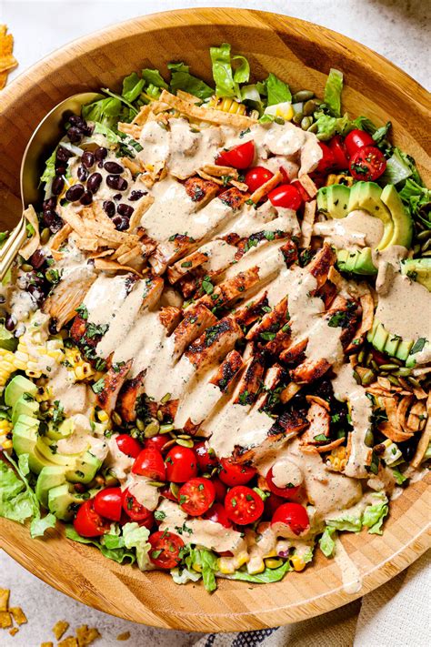 How does Chicken Southwest Salad fit into your Daily Goals - calories, carbs, nutrition