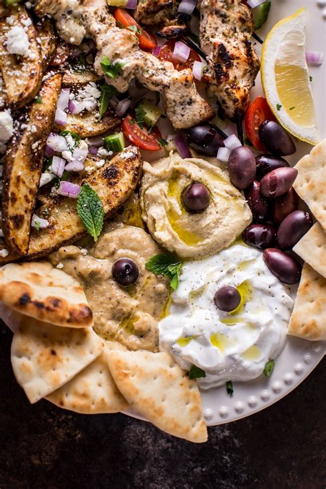 How does Chicken Souvlaki Platter fit into your Daily Goals - calories, carbs, nutrition