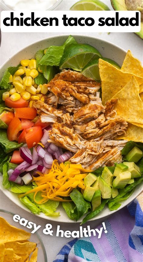 How does Chicken Taco Salad fit into your Daily Goals - calories, carbs, nutrition