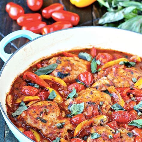 How does Chicken Thigh 4 oz Cacciatore fit into your Daily Goals - calories, carbs, nutrition