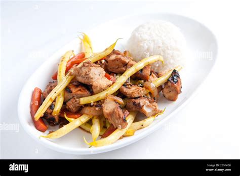 How does Chicken Thigh Stir Fry Ginger Orange & Jasmine Rice fit into your Daily Goals - calories, carbs, nutrition