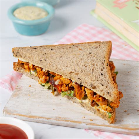 How does Chicken Tikka Sandwich fit into your Daily Goals - calories, carbs, nutrition