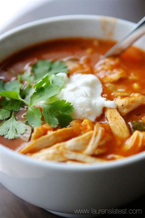 How does Chicken Tortilla Soup with Guacamole fit into your Daily Goals - calories, carbs, nutrition