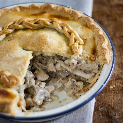 How does Chicken and Buttom Mushroom Pie fit into your Daily Goals - calories, carbs, nutrition