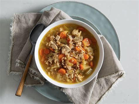 How does Chicken and Farro Soup (24897.22) fit into your Daily Goals - calories, carbs, nutrition