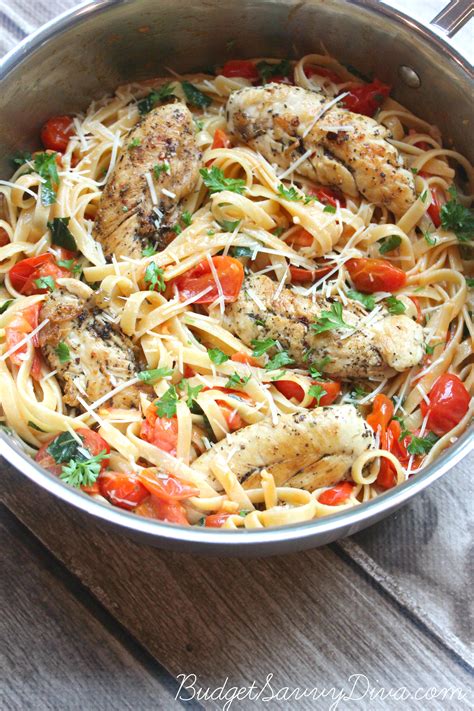 How does Chicken and Pasta in Tomato and Basil Sauce fit into your Daily Goals - calories, carbs, nutrition