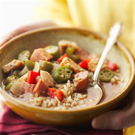 How does Chicken and Sausage Gumbo fit into your Daily Goals - calories, carbs, nutrition