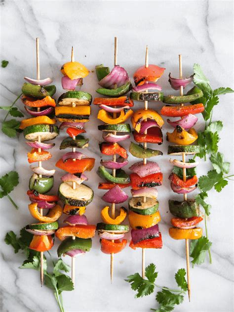 How does Chicken and Summer Vegetable Kabobs fit into your Daily Goals - calories, carbs, nutrition