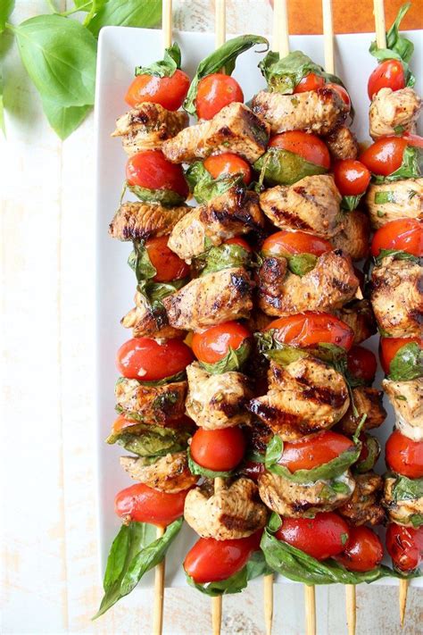 How does Chicken and Tomato Skewers fit into your Daily Goals - calories, carbs, nutrition