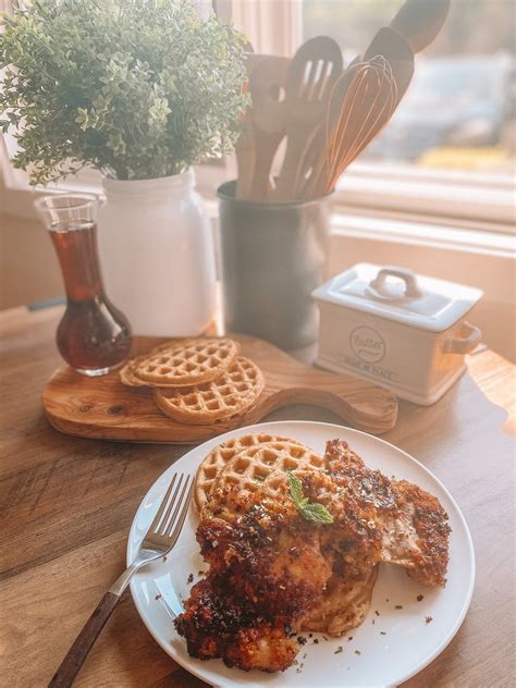 How does Chicken and Waffles fit into your Daily Goals - calories, carbs, nutrition