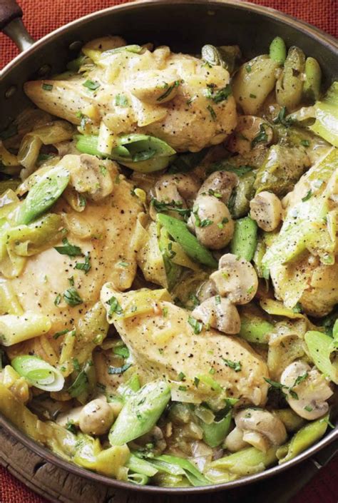 How does Chicken in Tarragon Sauce fit into your Daily Goals - calories, carbs, nutrition