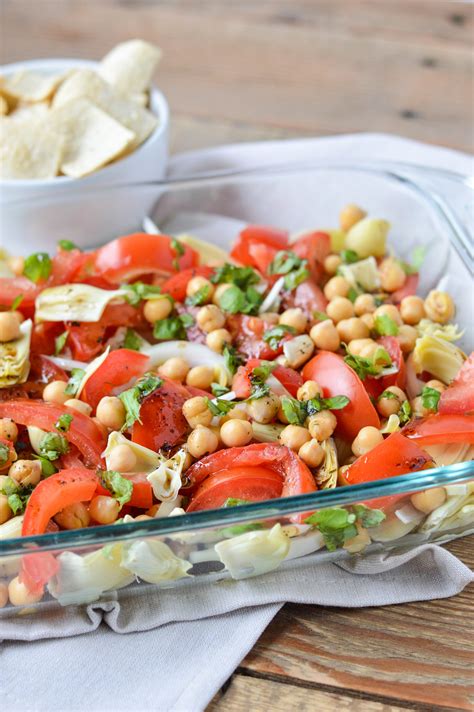 How does Chickpea and Tomato Salad fit into your Daily Goals - calories, carbs, nutrition