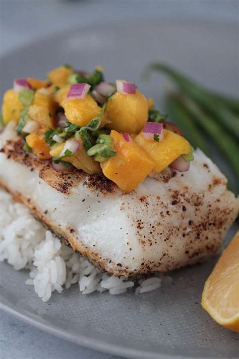 How does Chilean Sea Bass with Salsa, Rice fit into your Daily Goals - calories, carbs, nutrition