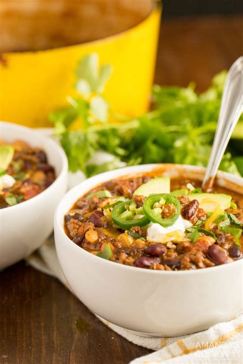 How does Chili with Beans fit into your Daily Goals - calories, carbs, nutrition