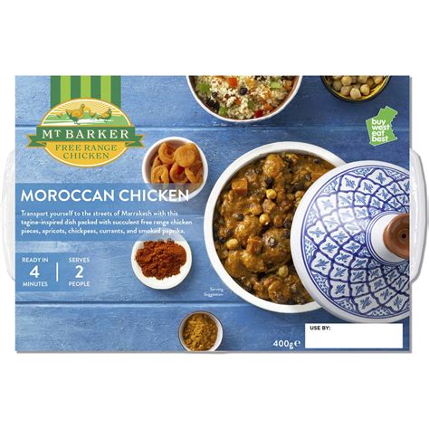 How does Chilled Moroccan Chicken fit into your Daily Goals - calories, carbs, nutrition