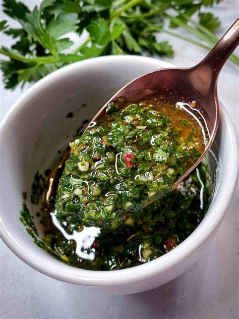 How does Chimichurri fit into your Daily Goals - calories, carbs, nutrition