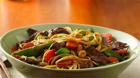 How does Chinese Noodle Bowl with Beef fit into your Daily Goals - calories, carbs, nutrition