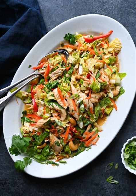 How does Chinese Style Chicken Salad with a Soy & Honey Dressing fit into your Daily Goals - calories, carbs, nutrition