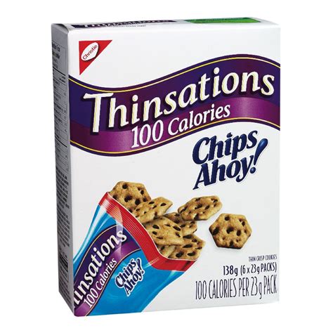 How does Chips Ahoy Thinsations fit into your Daily Goals - calories, carbs, nutrition