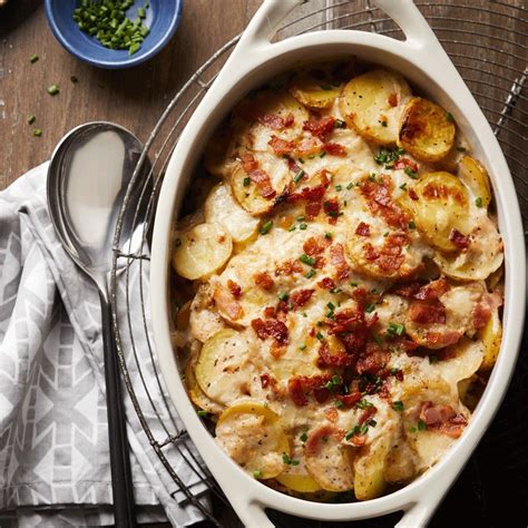 How does Chive Scalloped Potatoes fit into your Daily Goals - calories, carbs, nutrition