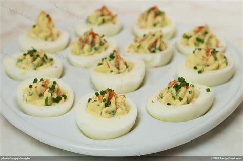 How does Chive-Tarragon Deviled Eggs fit into your Daily Goals - calories, carbs, nutrition