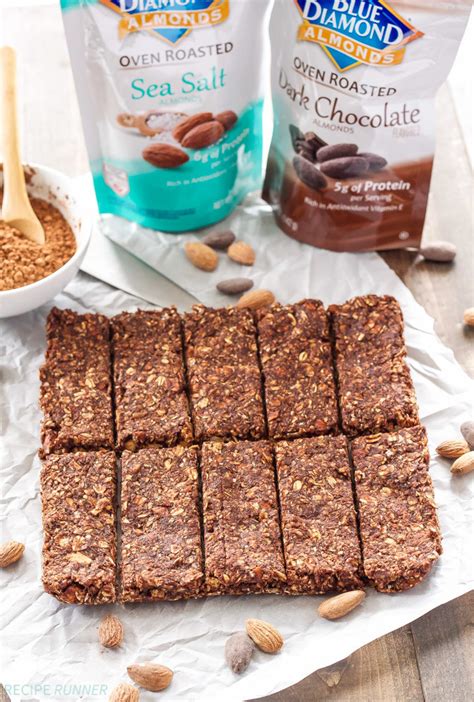 How does Chocolate Almond Granola Bar fit into your Daily Goals - calories, carbs, nutrition