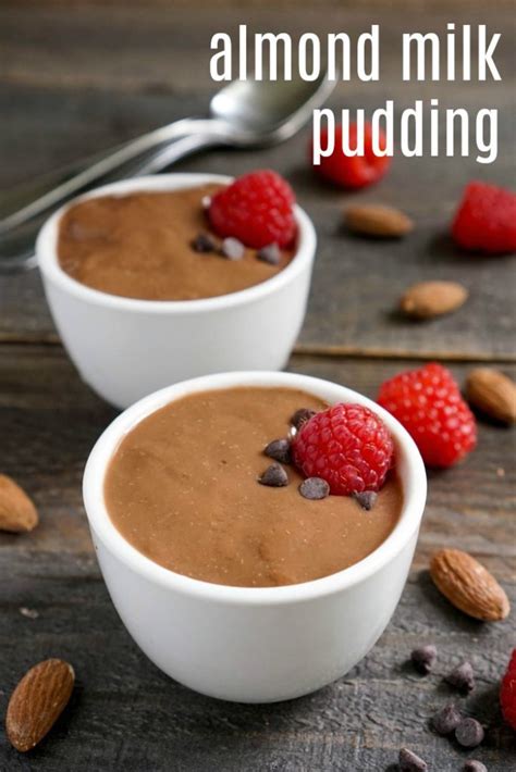 How does Chocolate Almond Milk Pudding fit into your Daily Goals - calories, carbs, nutrition