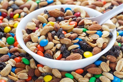 How does Chocolate Chip Trail Mix fit into your Daily Goals - calories, carbs, nutrition