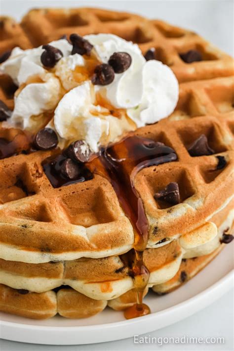 How does Chocolate Chip Waffles fit into your Daily Goals - calories, carbs, nutrition