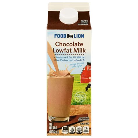 How does Chocolate Low Fat Milk (1%) fit into your Daily Goals - calories, carbs, nutrition