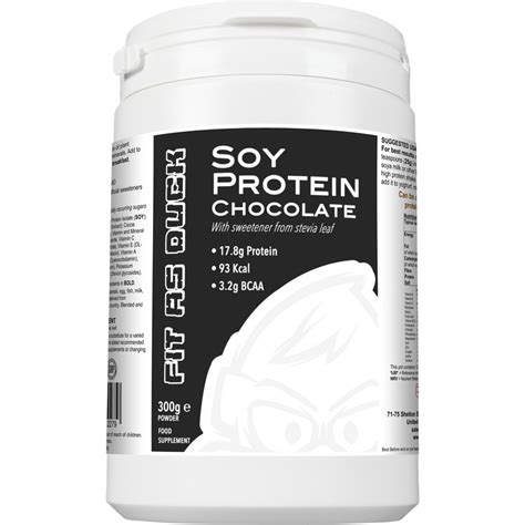 How does Chocolate Soy Protein fit into your Daily Goals - calories, carbs, nutrition