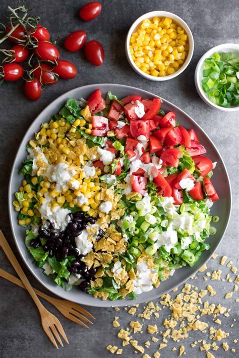 How does Chopped Southwest Salad fit into your Daily Goals - calories, carbs, nutrition