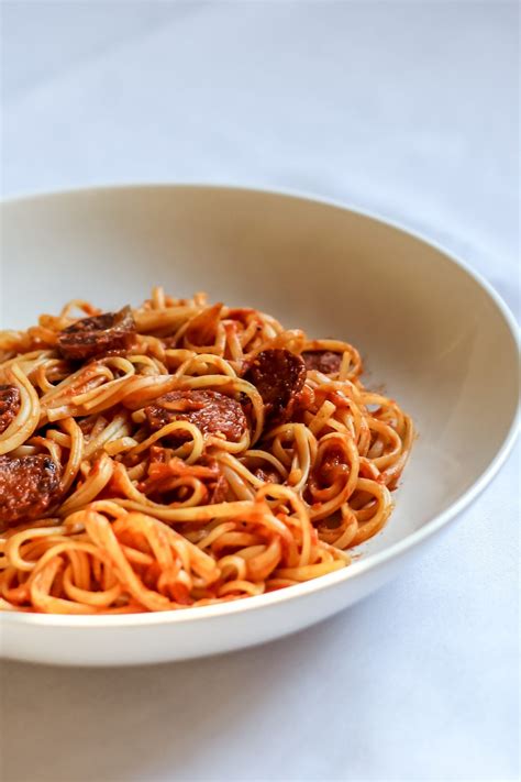 How does Chorizo Chilli Pasta fit into your Daily Goals - calories, carbs, nutrition