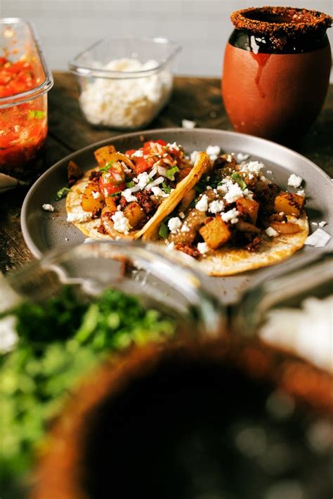 How does Chorizo and Potato Street Tacos fit into your Daily Goals - calories, carbs, nutrition