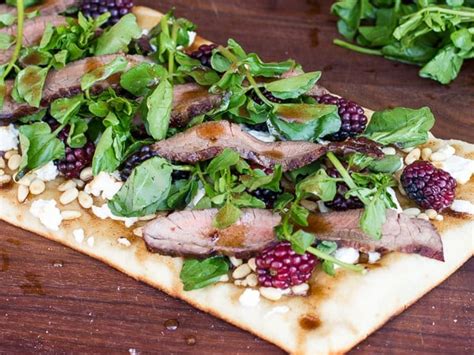 How does Cilantro Flank Steak Flatbread (63413.0) fit into your Daily Goals - calories, carbs, nutrition